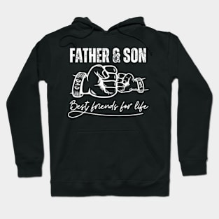 Father-Son-Friends-Fist-Bump Hoodie